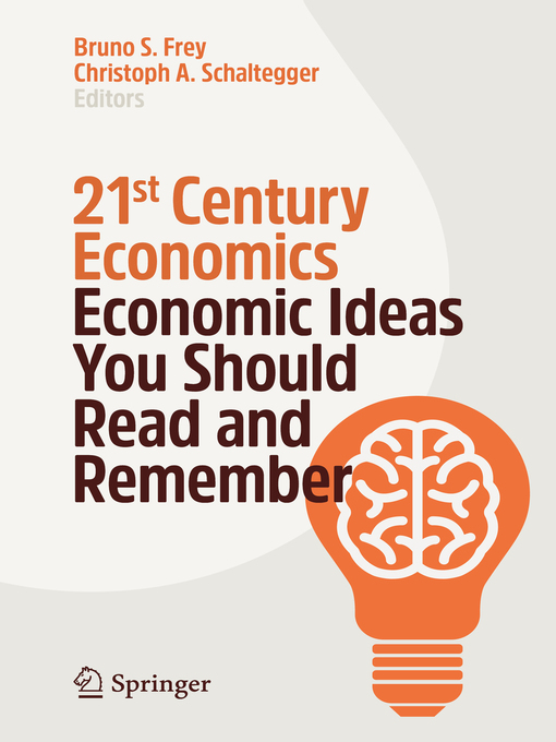 Title details for 21st Century Economics by Bruno S. Frey - Available